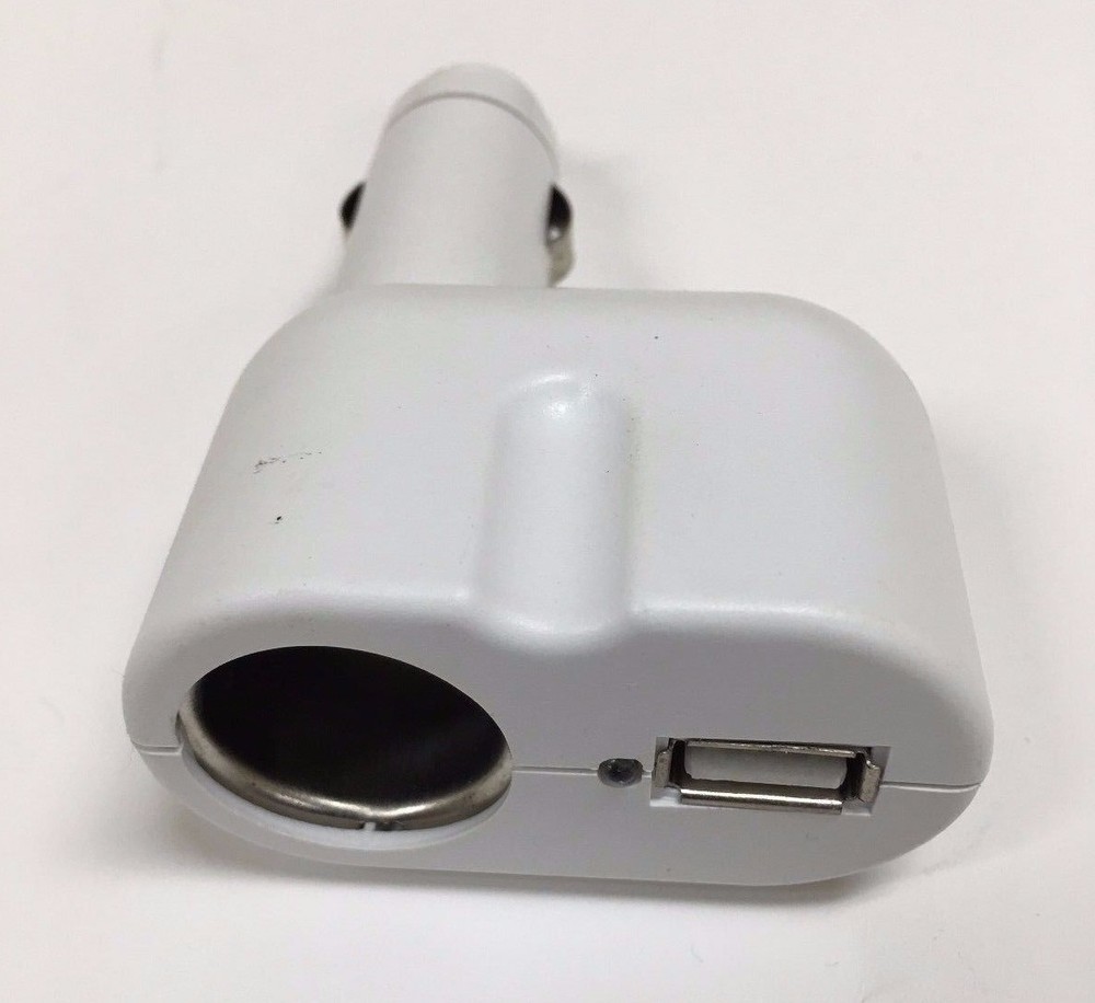 USB CAR CIGARETTE LIGHTER SOCKET LED  SPLITTER  DC 12V  CHARGER ADAPTER ASK-V3