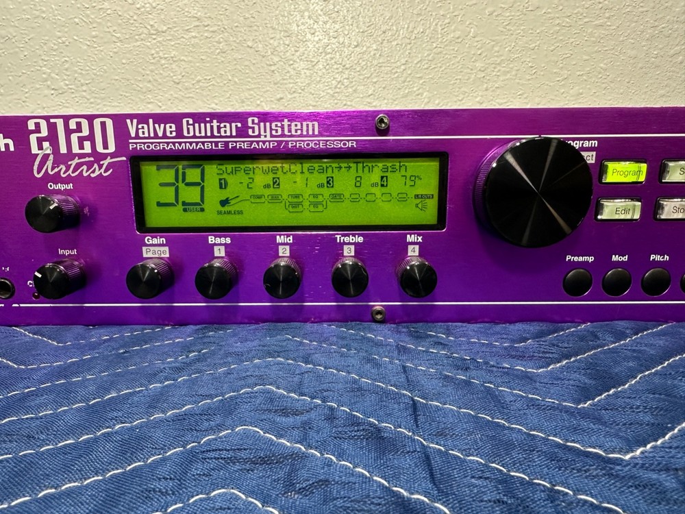 DigiTech 2120 Guitar Processor Advanced Multi-Effects Rack Unit