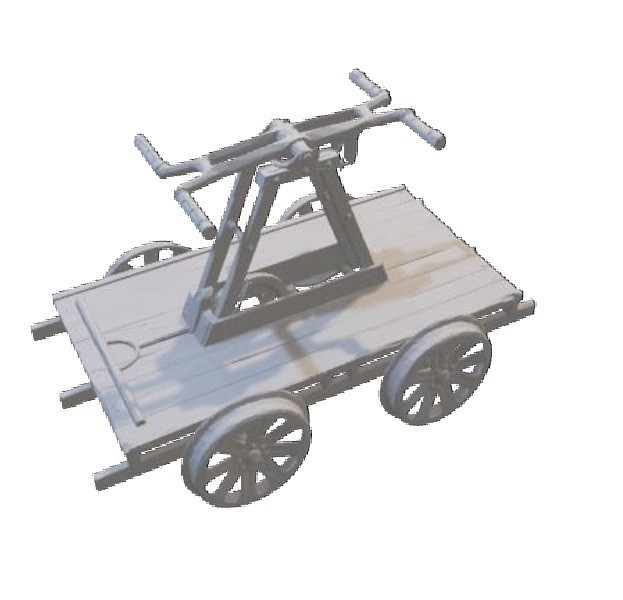 Resin printed Railcar