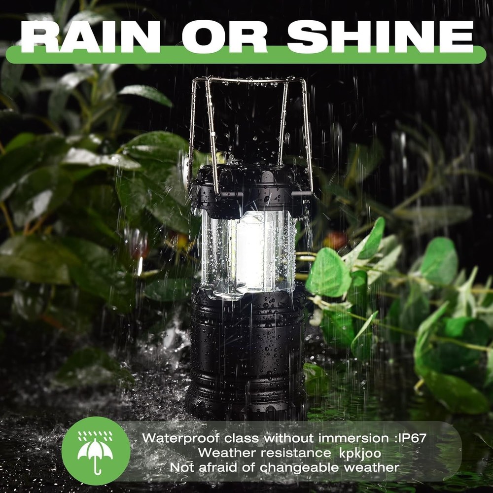 Collapsible LED Camping Lantern Battery Operated