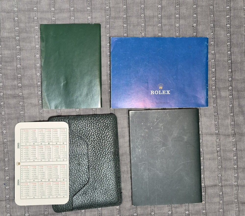 Rolex Booklet Set