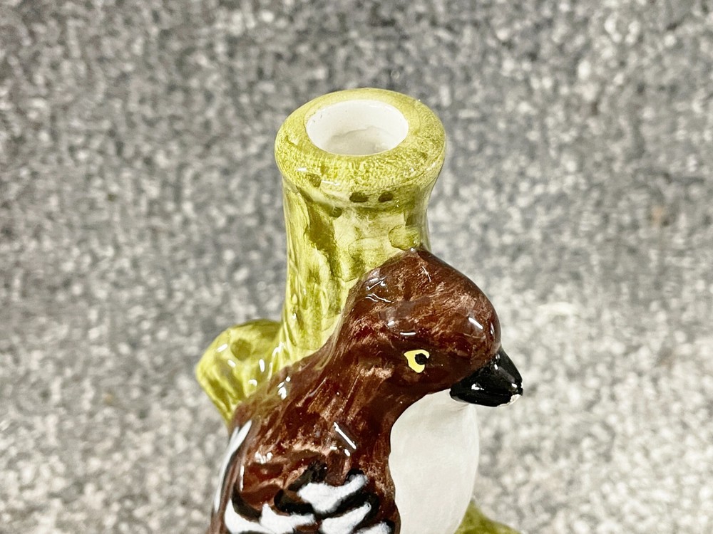 VINTAGE GARNIER 1971 EMPTY OLD BIRD ON TREE BOTTLE