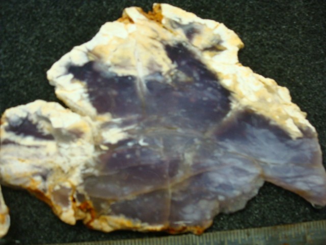 indonesian purple chalcedony 2 slabs