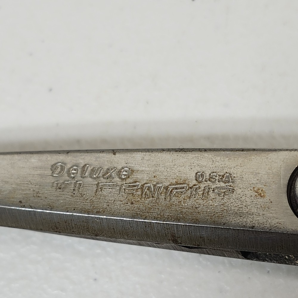 Vintage Kleencut Deluxe Pinking Shears Scissors 7.5"