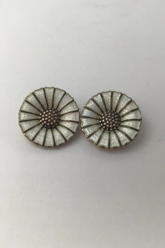 Anton Michelsen Sterling Silver Daisy Earrings