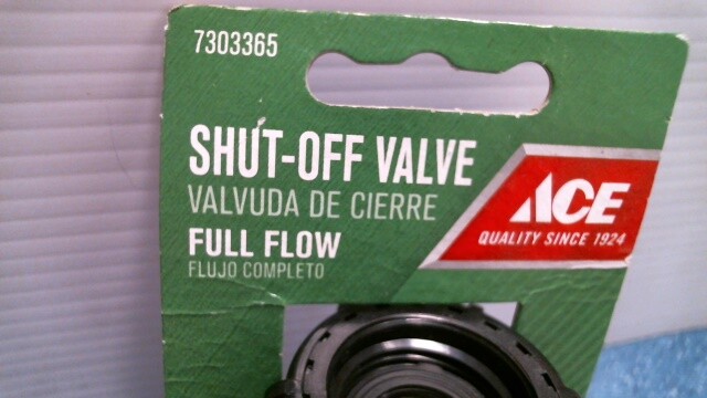 ACE Shut-off Valve (7303365) FS