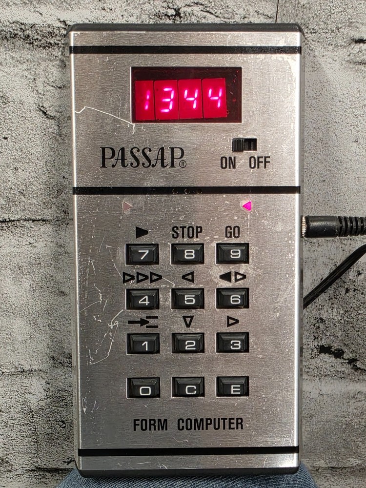 PASSAP Form Computer Power Supply Tested E6000 DM80 Duomatic Knitting Machine