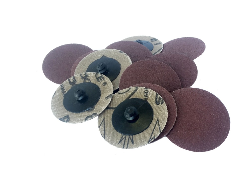 Starcke Premium 2" or 3" Quick Change Roll On AO Type R Sanding Discs