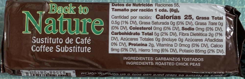 Back to Nature - Coffee Substitute 16oz