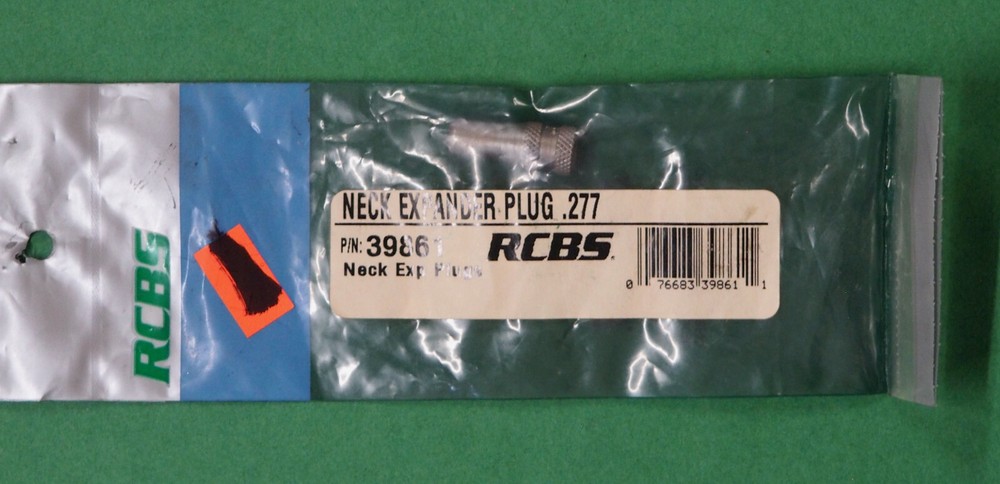 RCBS .277 Caliber Neck Expander Plug-NOS-in package