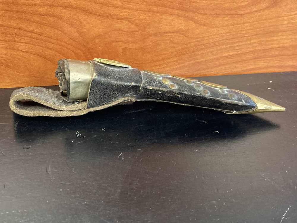 Antique Coin Decorated Kukri Sheath