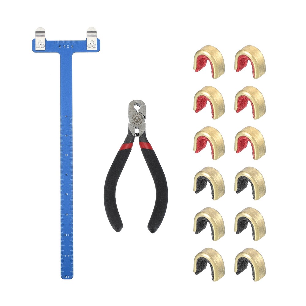 Archery Bow Square 33x9mm for Recurve Compound Bowstring Black/Blue