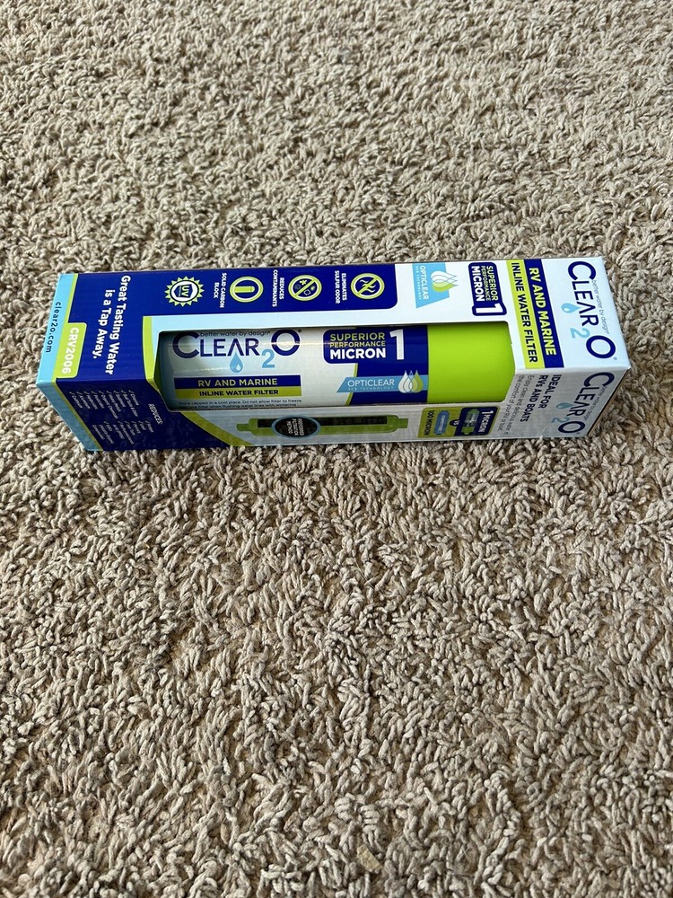 Clear2O CRV2006 RV and Marine Inline Water Filter