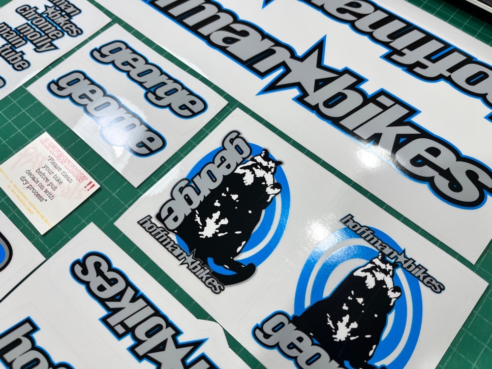 Hoffman george bmx decals