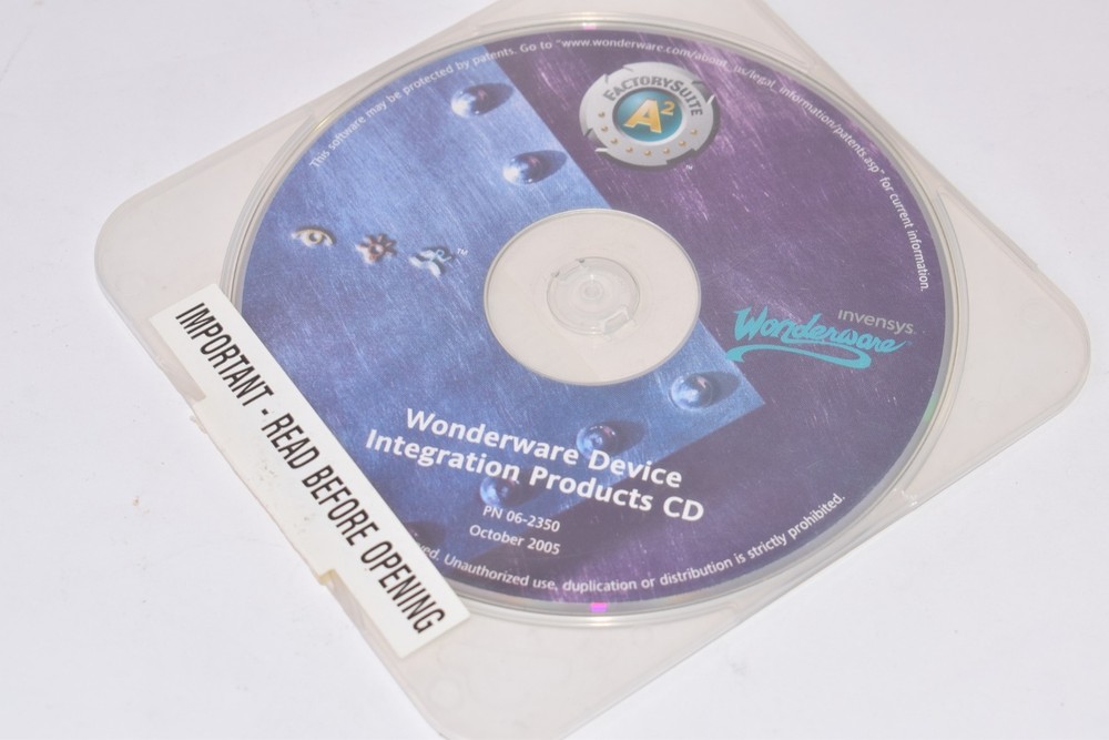 Invensys Wonderware Device Integration Products CD