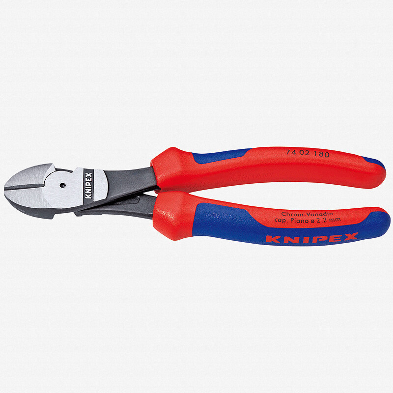 Knipex 6.3" High Leverage Diagonal Cutters - MultiGrip