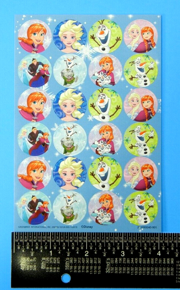 Frozen Disney Sticker Sheet