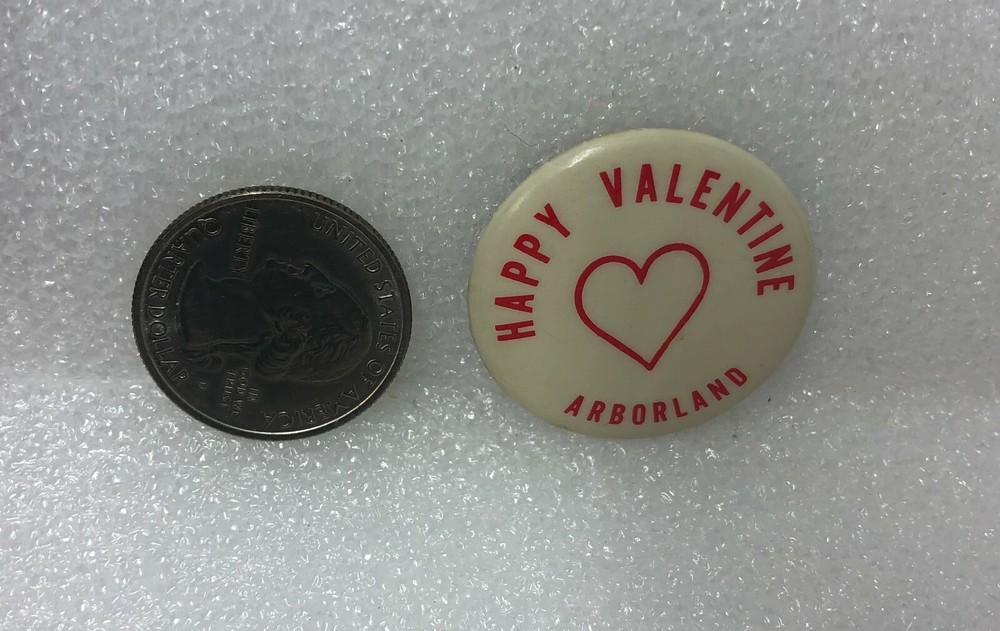 Happy Valentine Arborland Pin