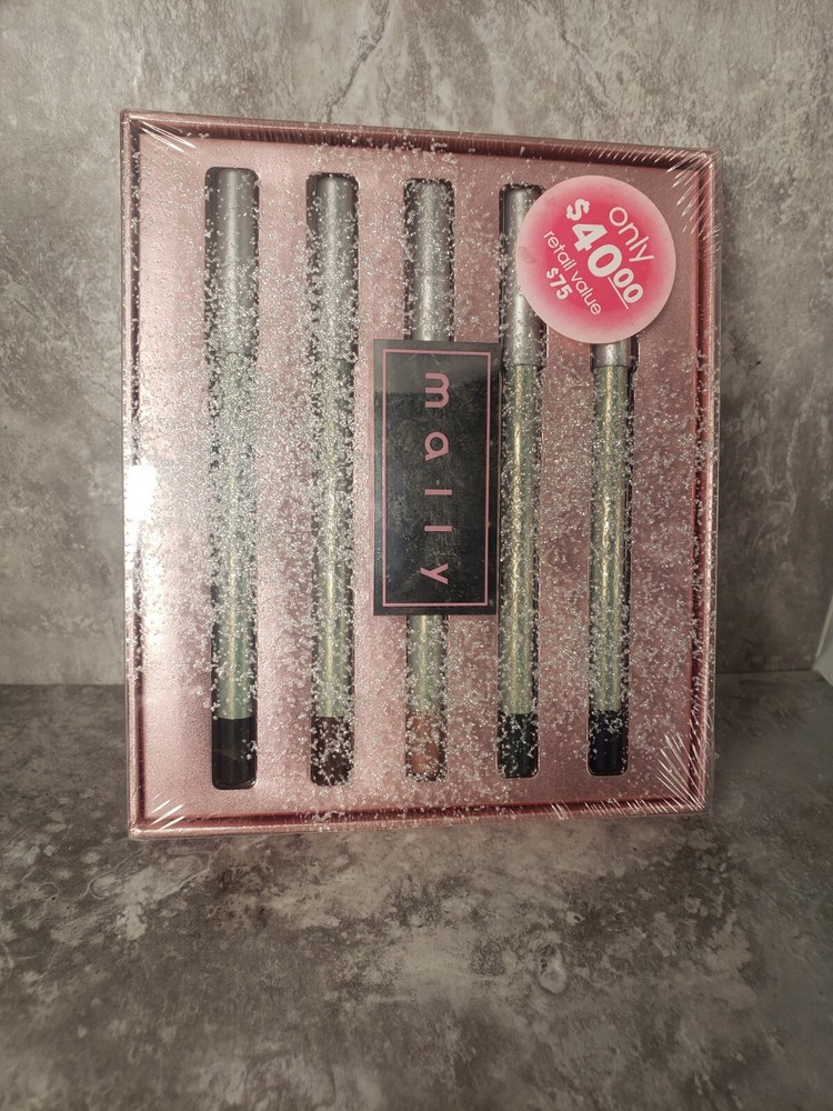 MALLY ~ Evercolor Starlight Waterproof Eyeliner 5 Pc Collection SEALED