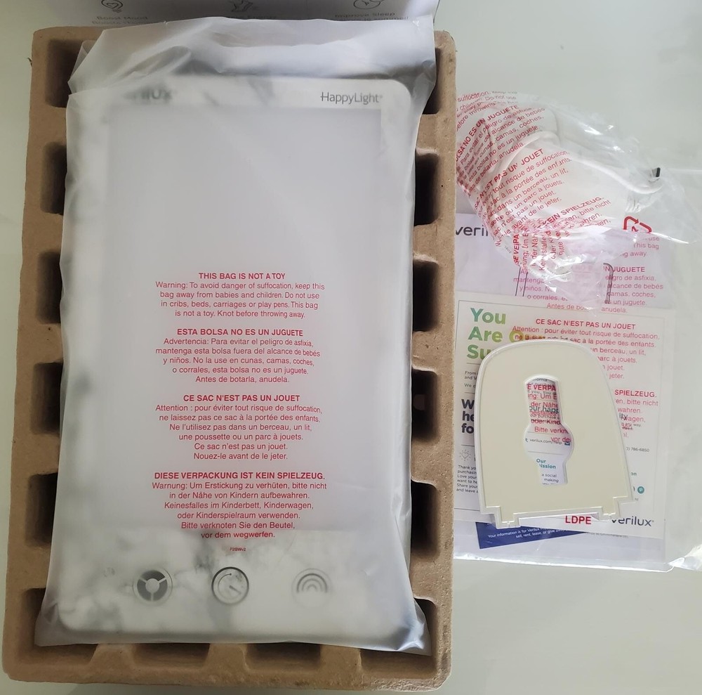 LED Light Therapy Lamp - 4 brightness level settings 