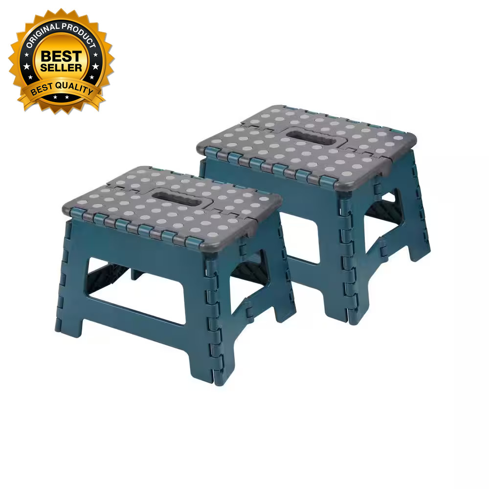 8.5 In. Folding Step Stools (2 Pack)