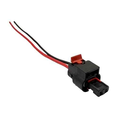 2-Pin Ignition Coil Connector Pigtail (Female), 2-Pack — Compatible with