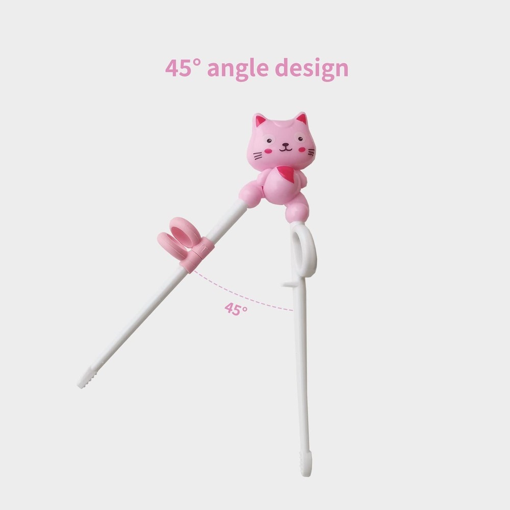 Kids Training Chopsticks - 1 Pair With Case for Learning and Practice - Begin...