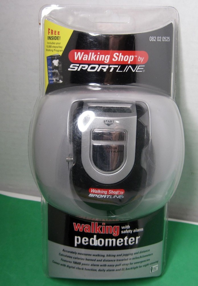Sportline 082 02 0525 Multi-Function Walking Shop Pedometer