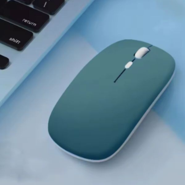 Bluetooth Mouse For Notebook PC Computer Battery Ultra-Thin Wireless Mouse For i