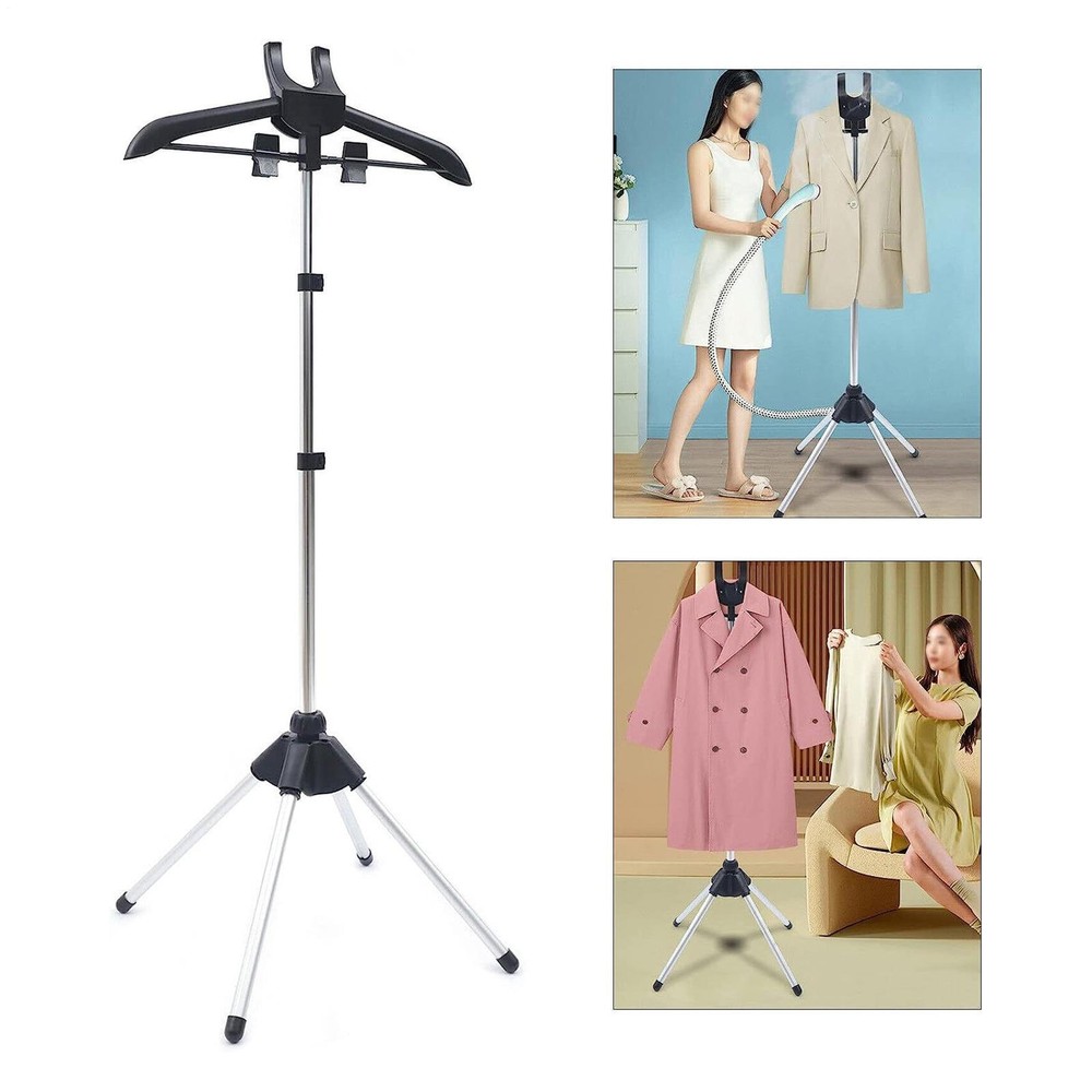 Steamer Stand For Clothes Folding Handheld Drying Rack Fabric Ironing Bracket