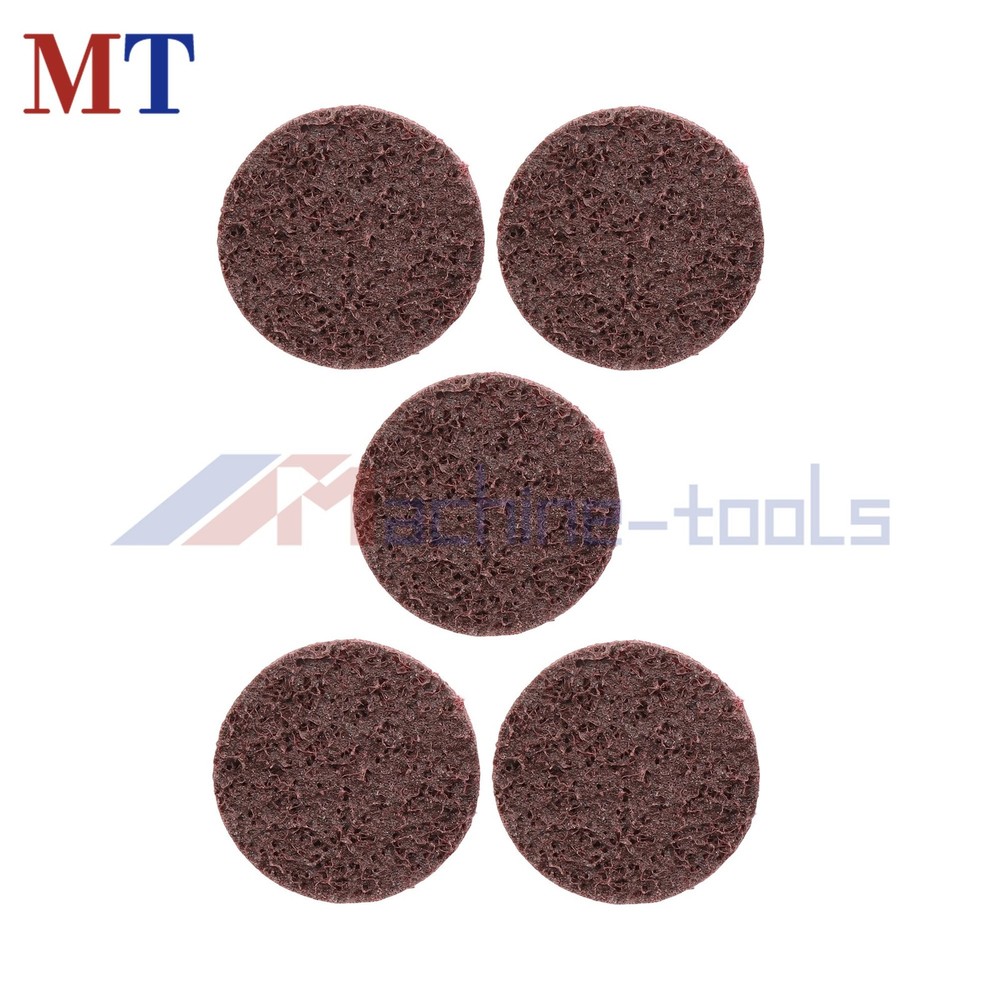 2 Inch Medium Nylon Surface Conditioning Quick Change Sanding Discs - 25 Pack