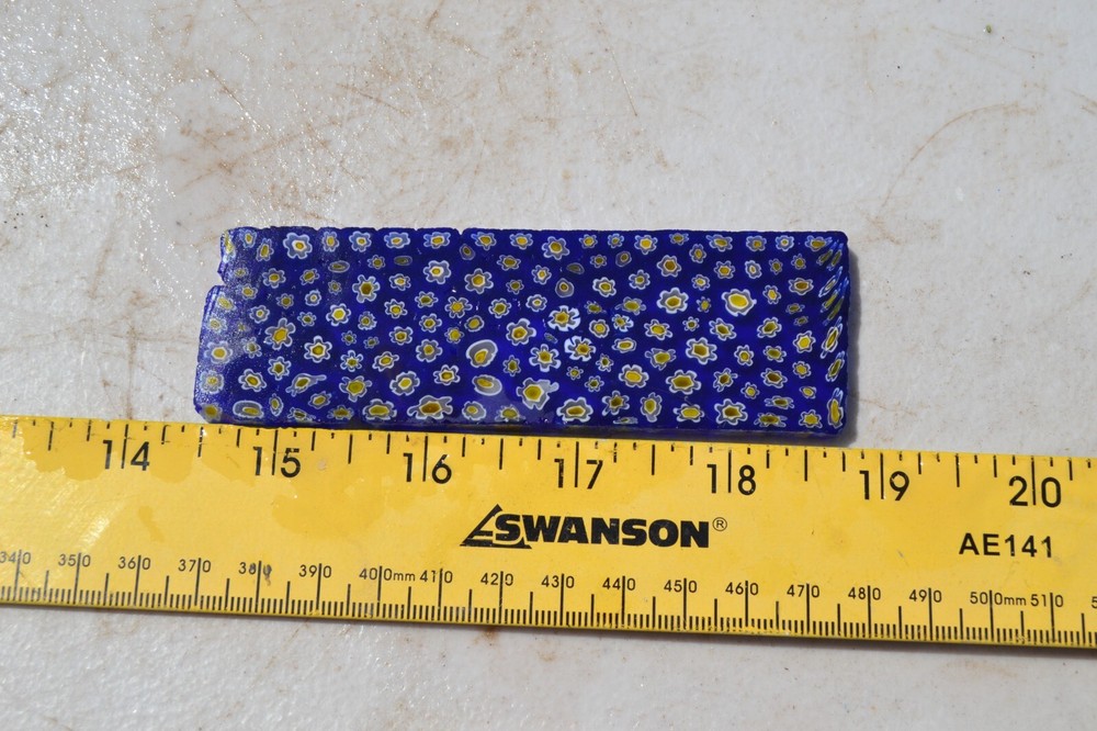 Millefiori Glass slab