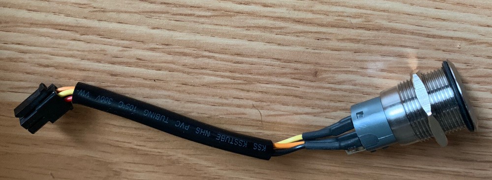 Replacement GREEN Lighted Button for EV Rider AF (S19AF) Mobility Scooter