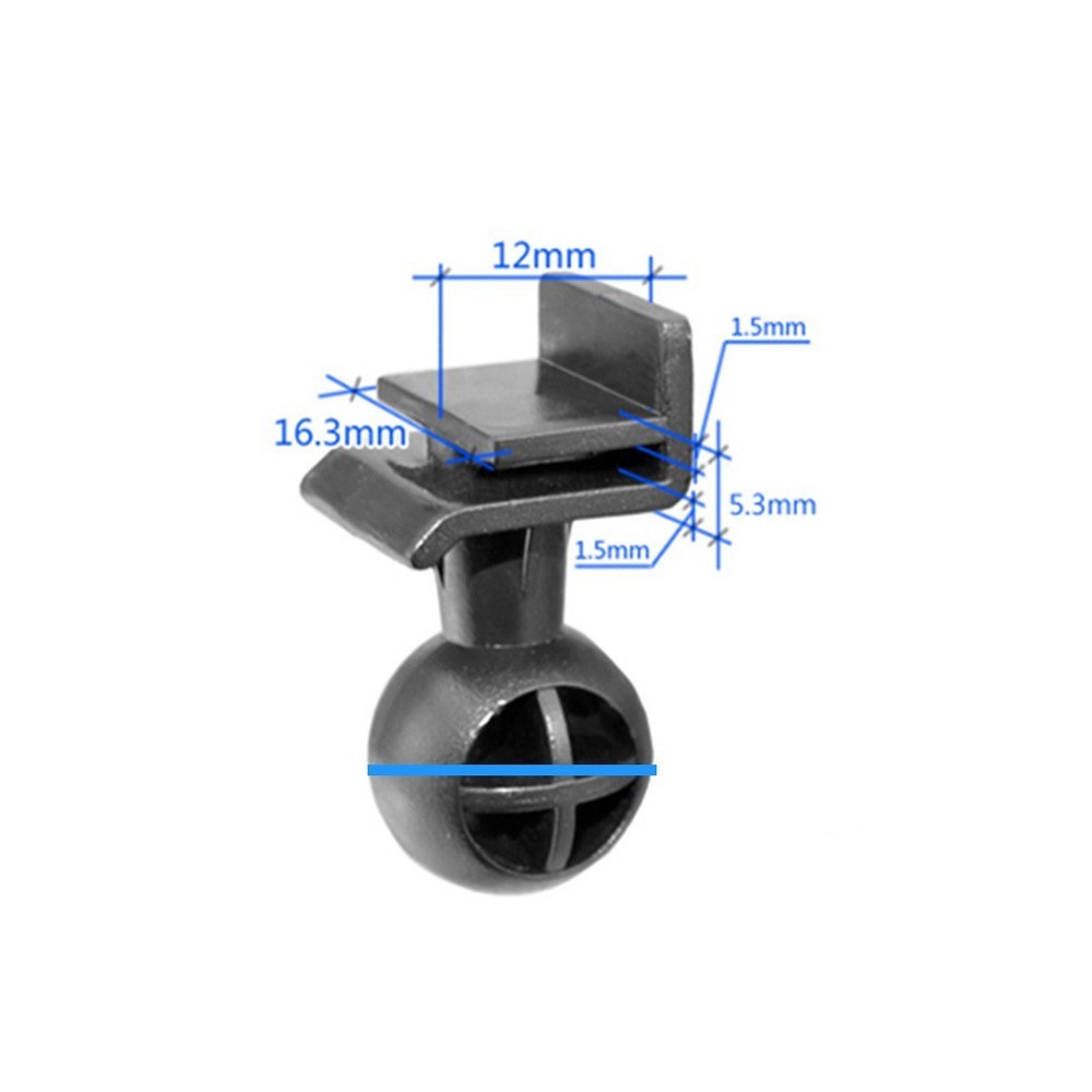 Suction Cup Suction Cup Mount Black Material Silica Plastic Small Size