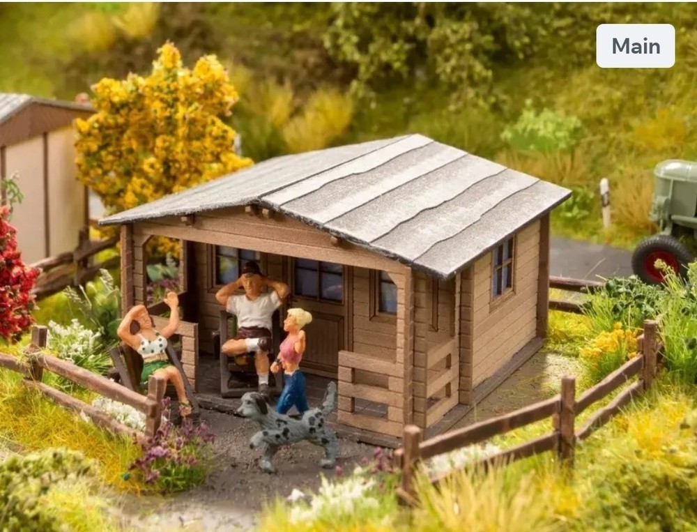 Noch Garden Plot Shed 14361 HO Scale
