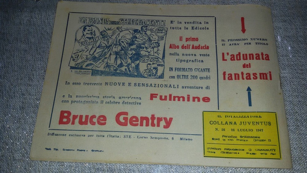 1947 Gim Toro Comic No. 56 ORIGINAL £. 10