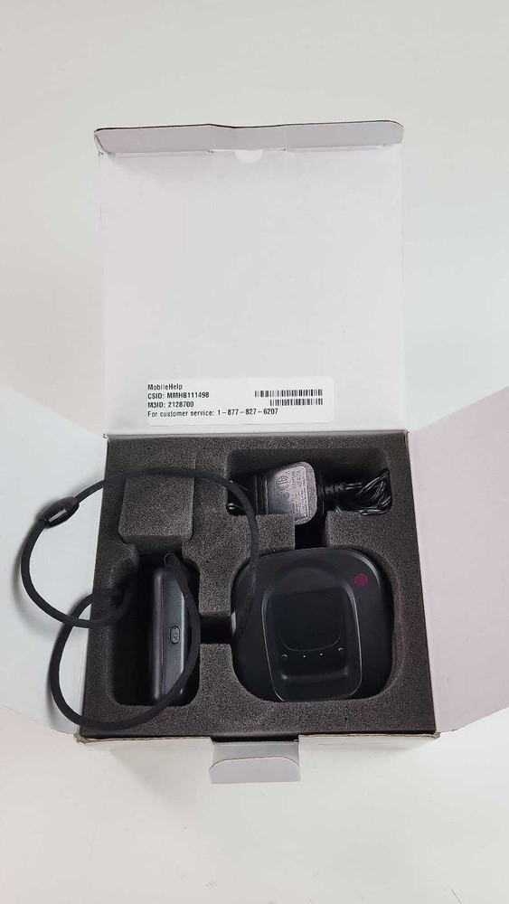 MobileHelp Personal Emergency Response Mobile Button DC-MD5-01 w/ charger Black