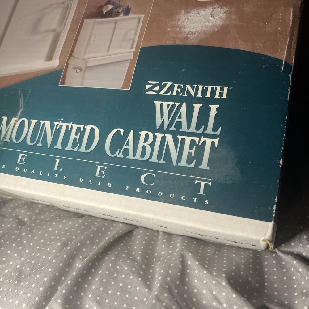 Zenith Wall Mounted Bathroom Cabinet
