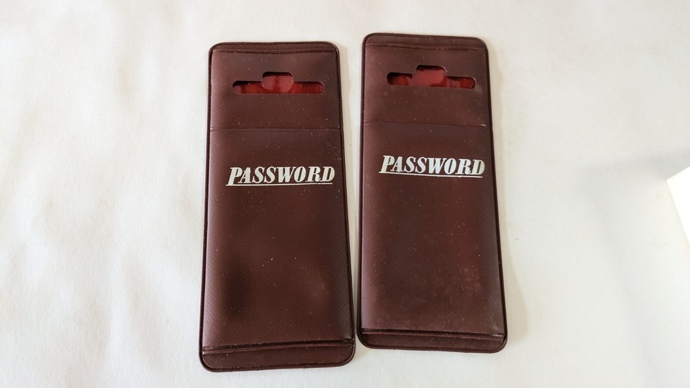 Vintage Game Password 1970