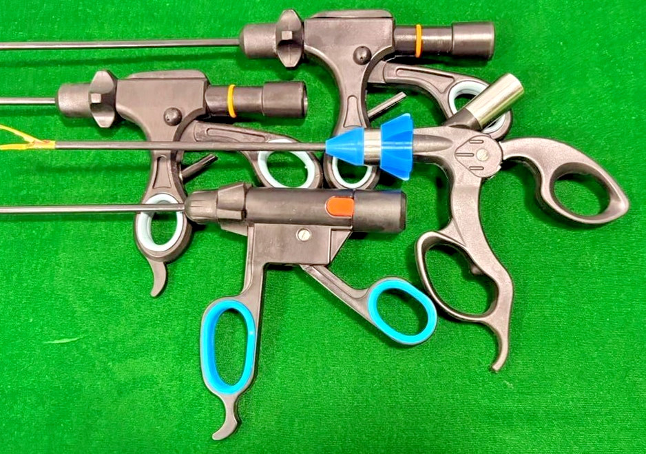 4pc Laparoscopic Open Surgery Sealer Cutters 5mmx170mm with Cable Reusable