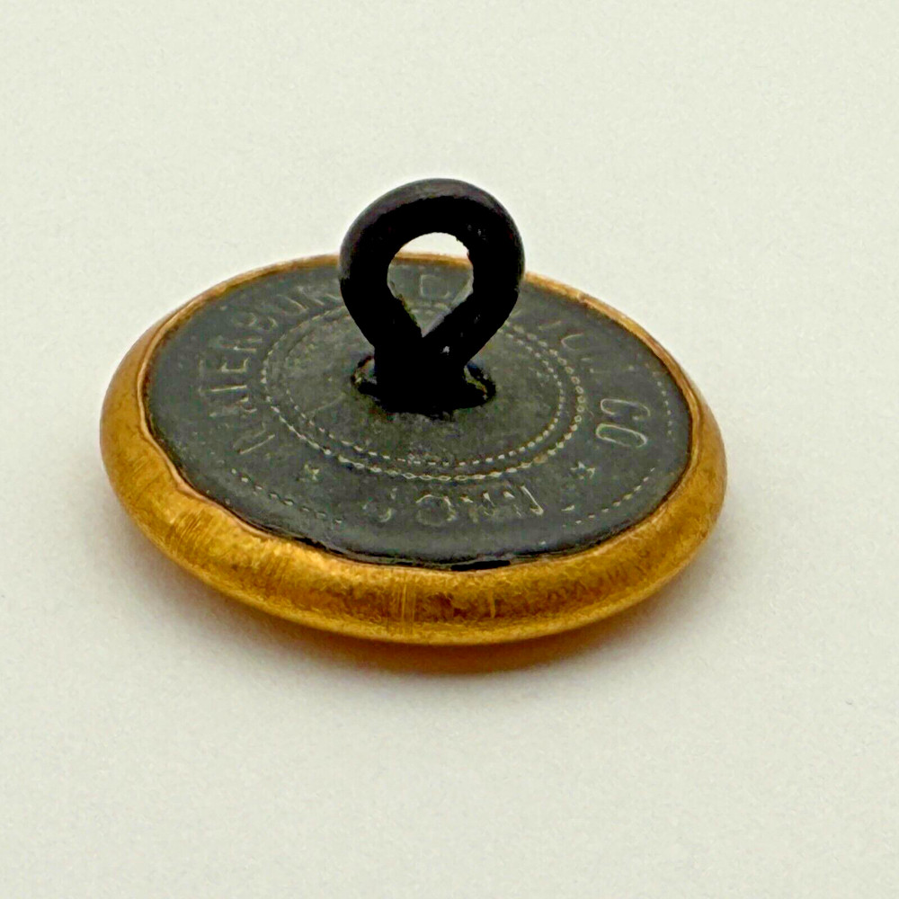 ATS Button Brass Anchor Maritime Waterbury Button Co.