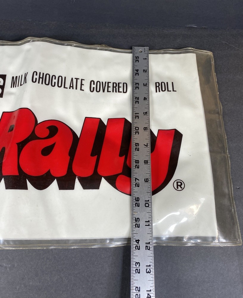 Vintage HERSEY RALLY Candy Bar Inflatable Advertisement