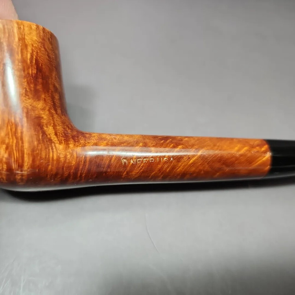 Dave Neeb Smooth Dublin Handmade Briar Pipe, New