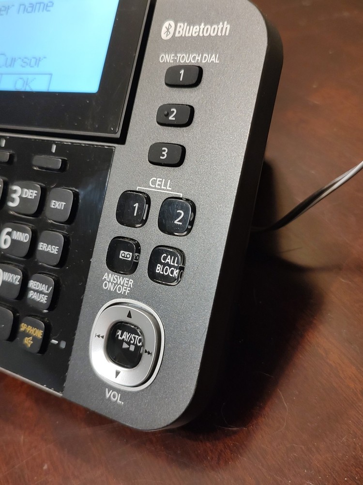 Panasonic Model KX-TGF380 Link2Cell Bluetooth Corded Phone