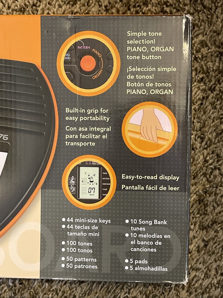 Casio SA-76 Electronic Keyboard Piano EUC