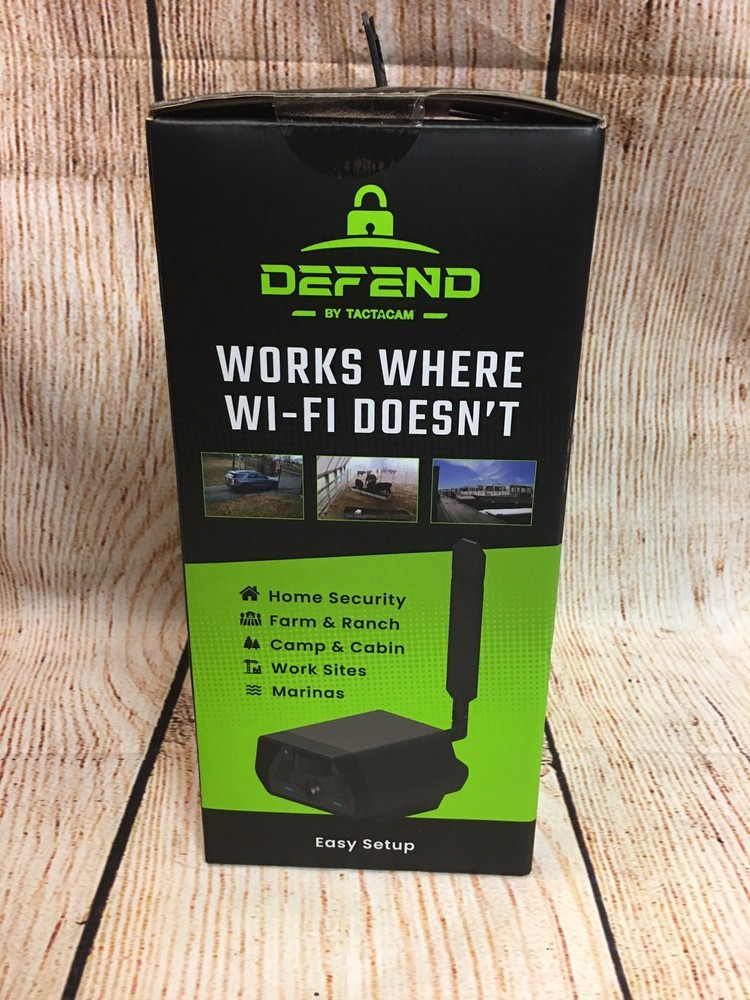 Tactacam Defend Cellular Security Camera DFD-GRD01