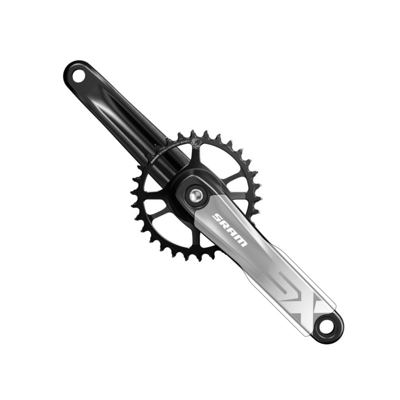 SRAM SX Eagle Crank Arm Protection Set | Shield Clear Vinyl Protector
