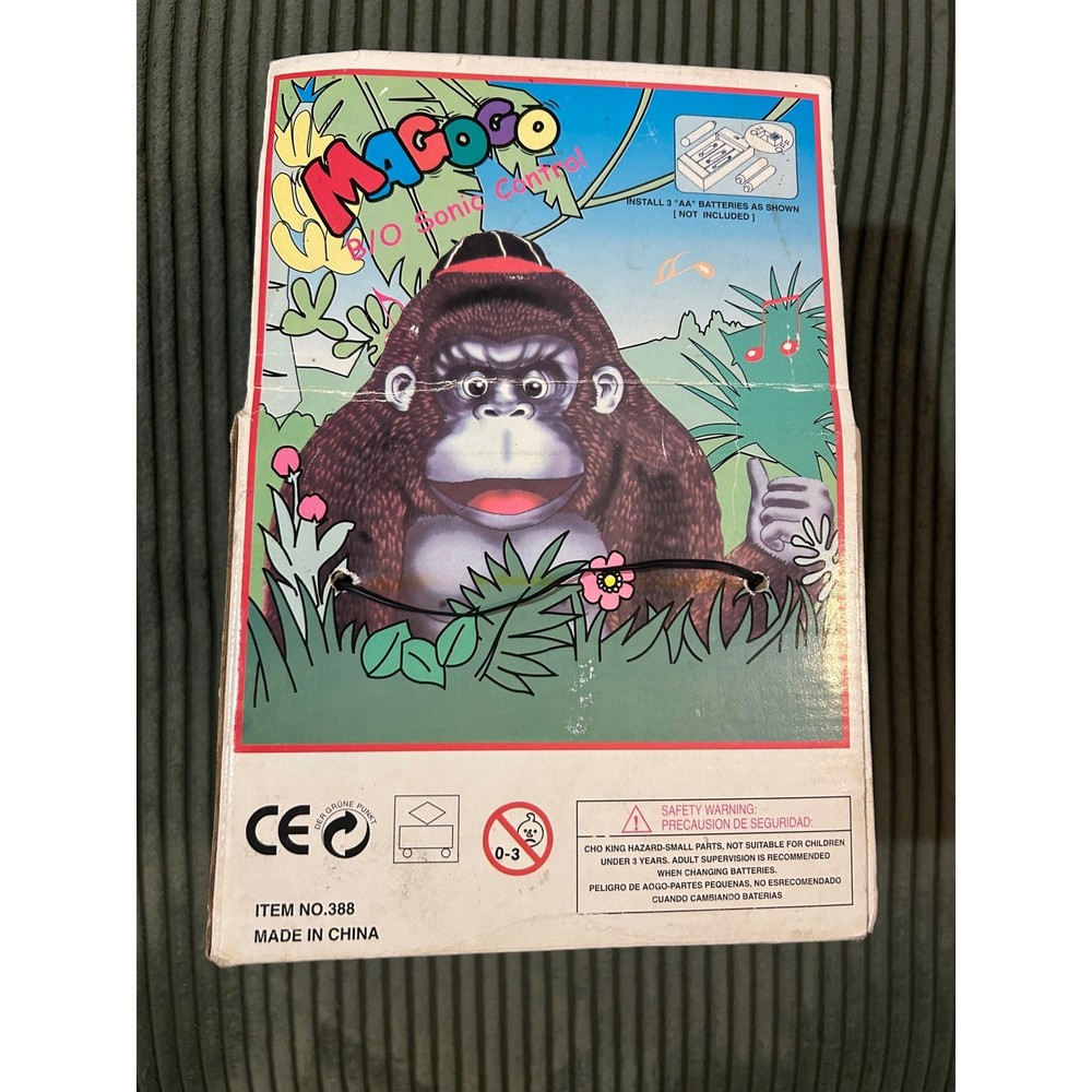 Vintage Magogo Dancing Singing Shaking Gorilla Monkey - Untested