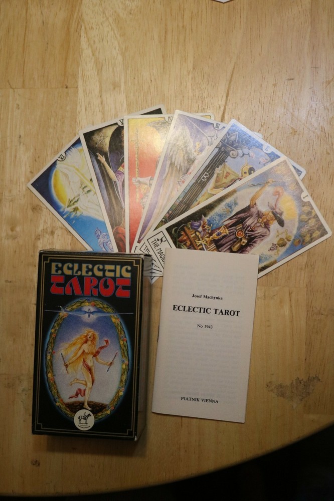 Electic Tarot no/943 with booklet 78 cards