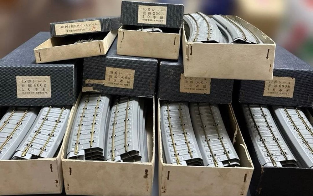 [Railway model] HO gauge various rails quantity summary
